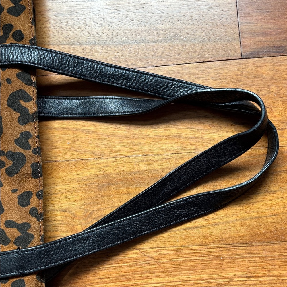 J. Crew Leopard Print Tote Bag - Picture 11 of 11